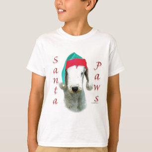 Bedlington Terrier Santa Tassar Tee Shirt