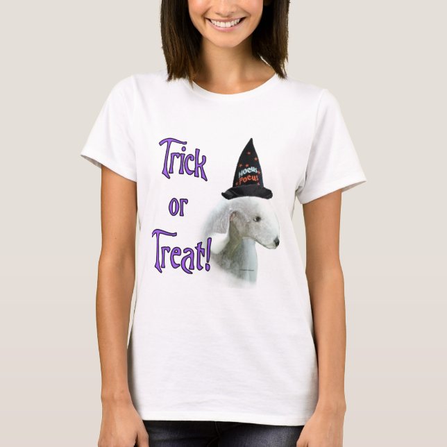 Bedlington Terrier Trick T-shirt (Framsida)