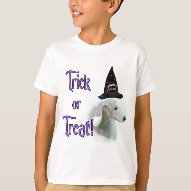 Bedlington Terrier Trick Tee Shirt (Framsida)