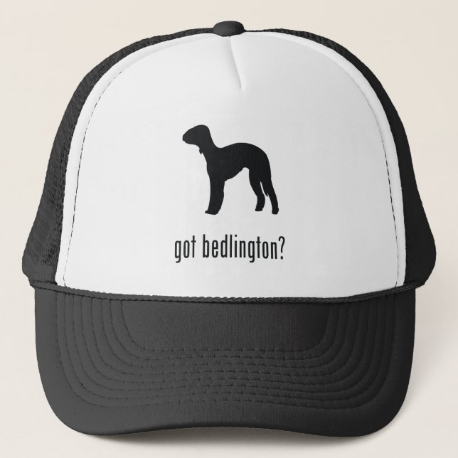 Bedlington Terrier Truckerkeps (Framsida)
