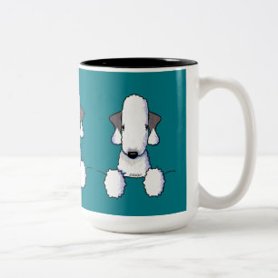 Bedlington Terrier Två-Tonad Mugg