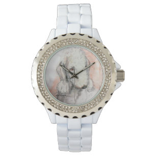 Bedlington Terrier Watch av Hevener Armbandsur