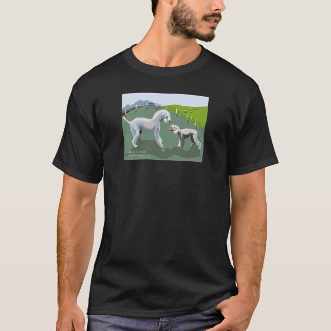 Bedlington Terriers - möte av din hjälte Tröja (Framsida)