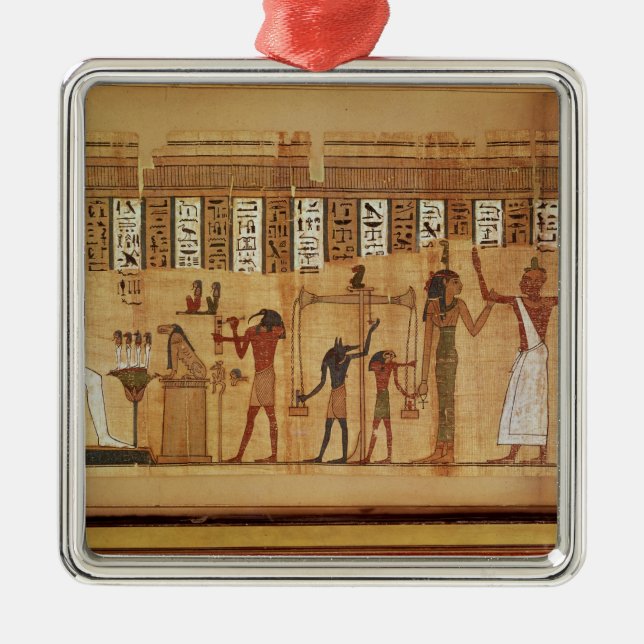 Bedömningen av Osiris, specificerar Julgransprydnad Metall (Framsidan)