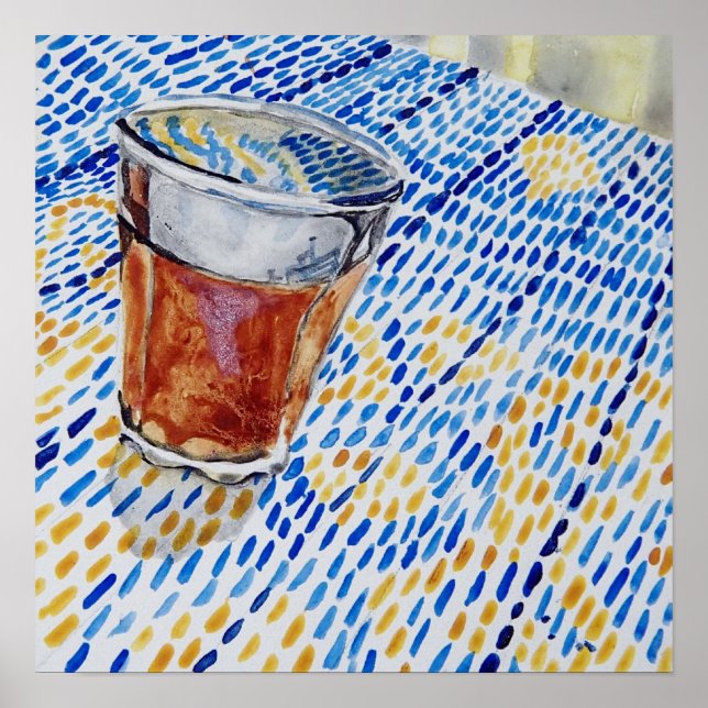 Bedouin Tea - Petra, Jordanien Poster (Framsidan)