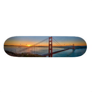 Bedöva absolut soluppgång skateboard bräda 19,5 cm