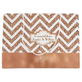 Bedöva den rosa guld- personligt bröllpgåvan hänga