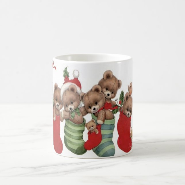 bedöva förtjusande nallar kaffemugg (Center)