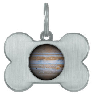 Bedöva fotoet av planet Jupiter ID-bricka Husdjur