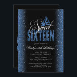 Bedöva inbjudningar för party för safirblåttsötsak<br><div class="desc">Indigoblå gnistra & Glittery sken! Sweet sixteenpartyinbjudningar med fantastisk snyggt skor, & söta safirblått blänker, denna ska inbjudan lockar dina gäster med ett glimt för din 16th födelsedag. Dessa glittery sparkly partyinbjudan för sötsak 16 är ett utstående val för något sweet sixteenparty. Gjort för sakkunniga för tonåringar, ska denna sweet...</div>