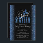 Bedöva inbjudningar för party för safirblåttsötsak<br><div class="desc">Indigoblå gnistra & Glittery sken! Sweet sixteenpartyinbjudningar med fantastisk snyggt skor, & söta safirblått blänker, denna ska inbjudan lockar dina gäster med ett glimt för din 16th födelsedag. Dessa glittery sparkly partyinbjudan för sötsak 16 är ett utstående val för något sweet sixteenparty. Gjort för sakkunniga för tonåringar, ska denna sweet...</div>
