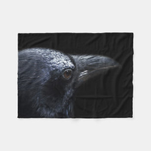 Bedöva ravens den Head filten för ullkast Fleecefilt