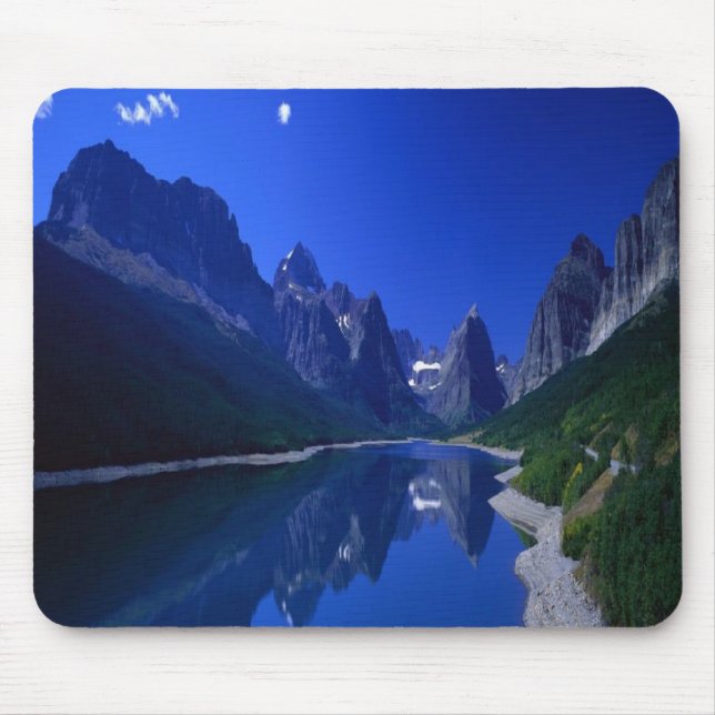 Bedöva sjön Sherburne i Montana, mousepad Musmatta (Framsidan)