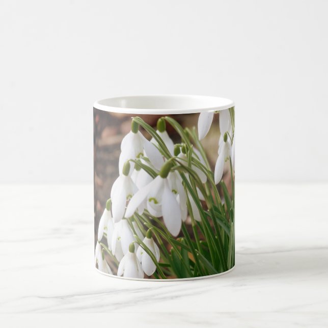 Bedöva Snowdrops Kaffemugg (Center)