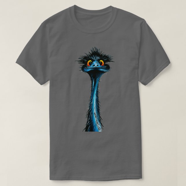 bedövad emu t shirt (Design framsida)