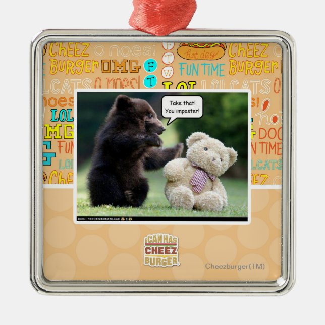 Bedragare! Julgransprydnad Metall (Framsidan)