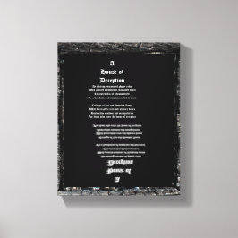 Bedrägerihus Canvastryck