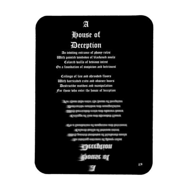 Bedrägerihus Magnet (Vertikal)