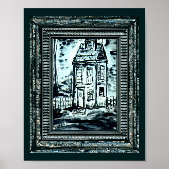 Bedrägerihus Poster (Framsidan)