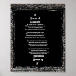 Bedrägerihus Poster