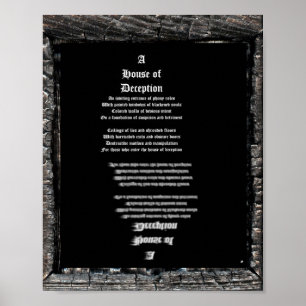 Bedrägerihus Poster