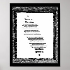 Bedrägerihus Poster