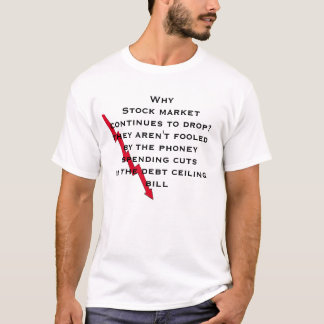 Bedras inte av bluff- utgiftersnitt t-shirt