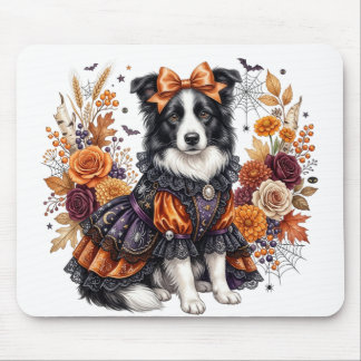 BEDRIVENDE HALLoween-tematiserad BORDER COLLIE-val Musmatta