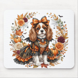 BEDRIVENDE HALLoween-tematiserad CAVALIER KING CHA Musmatta