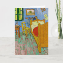 Bedroom 1889 av Vincent Van Gogh Card