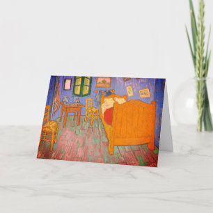 Bedroom by van Gogh: Blank Kort
