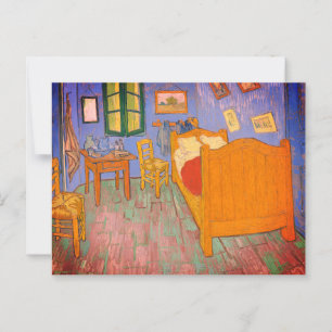 Bedroom by van Gogh Vykort