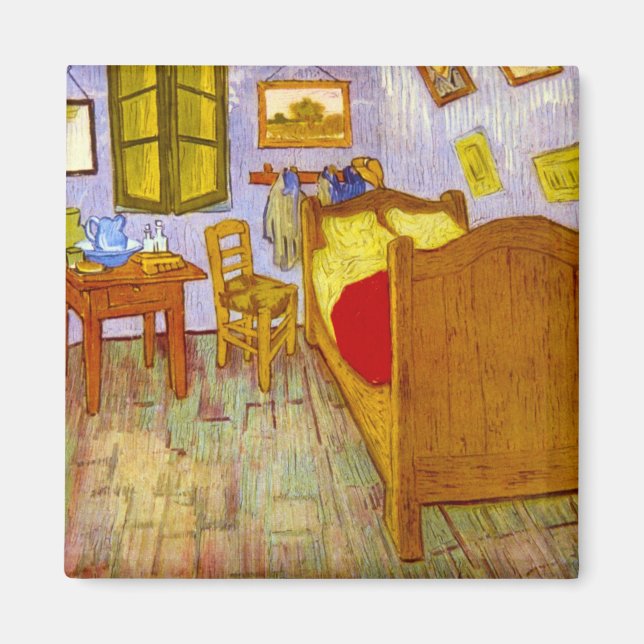 Bedroom in Arles by Vincent Willem van Gogh Magnet (Framsidan)