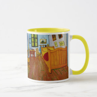 Bedroom in Arles (F482) Van Gogh Fine Art Mugg