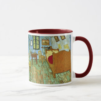 Bedroom in Arles (F484) Van Gogh Fine Art Mugg