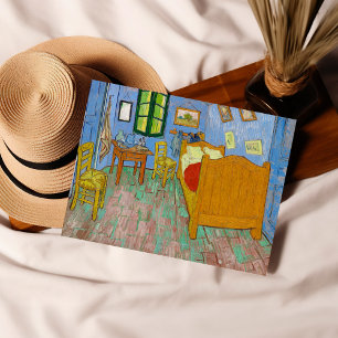 "Bedroom in Arles"-målning av Vincent van Gogh Vykort