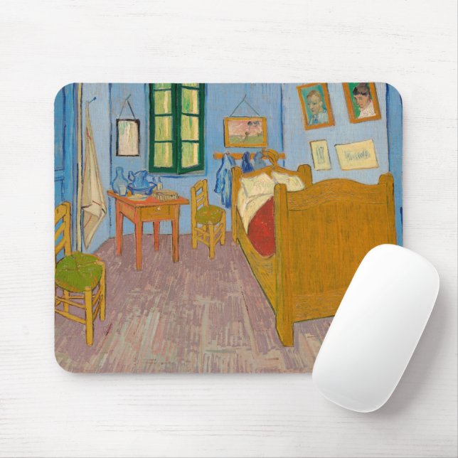 Bedroom in Arles | Vincent Van Gogh Musmatta (Med mus)