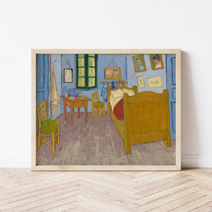 Bedroom in Arles   Vincent Van Gogh Poster