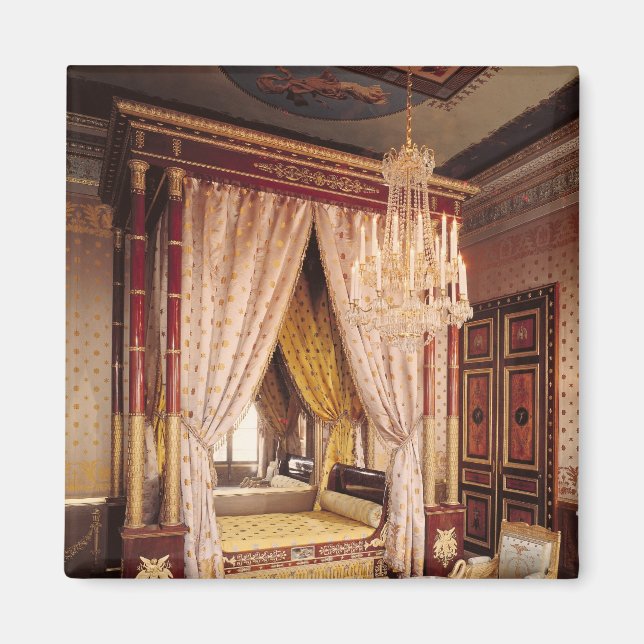 Bedroom of Queen Hortense de Beauharnais Magnet (Framsidan)