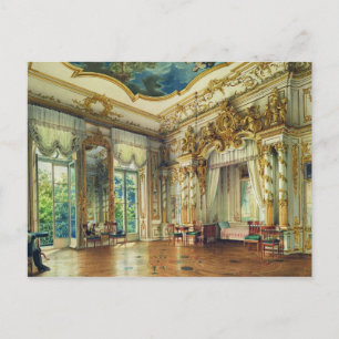 Bedroom of Tsar Alexander I Vykort