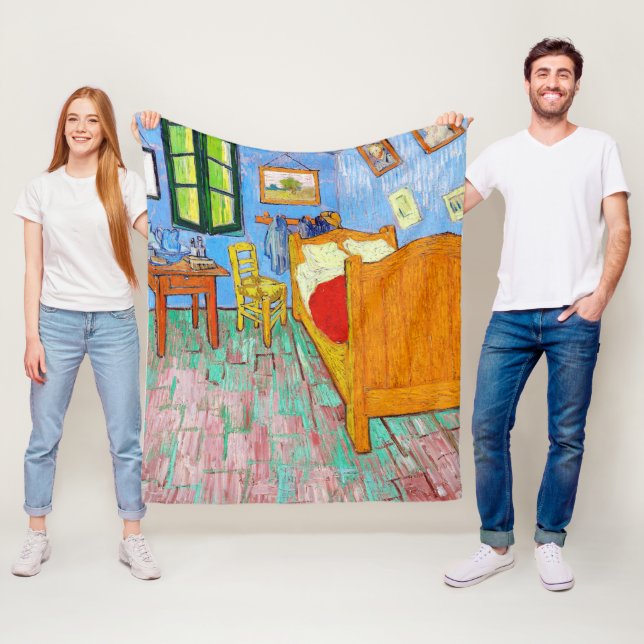 Bedroom, Van Gogh Fleecefilt (På plats)