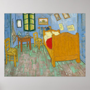 Bedroom - Vincent van Gogh (1889) Poster