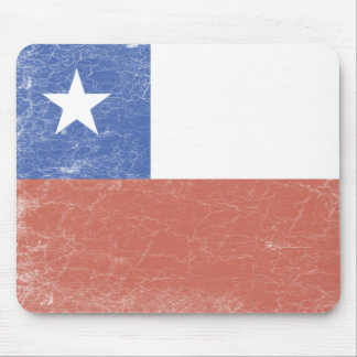 Bedrövad Chile flagga Musmatta