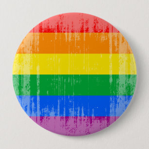 BEDRÖVAD DESIGN FÖR GAY PRIDE RANDAR KNAPP