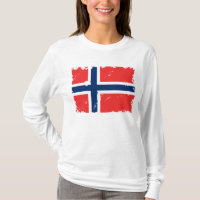 Bedrövad norgeflagga