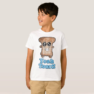 Bedrövad Yeah rostat bröd T Shirt