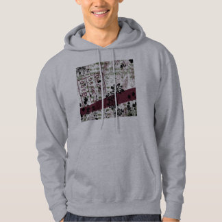 Bedrövade blommor sweatshirt