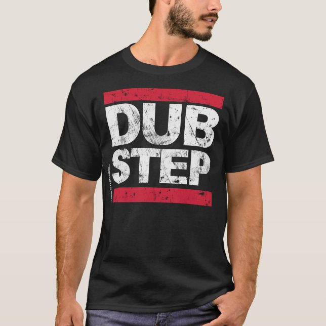 (Bedrövade) Dubstep, Tee Shirt (Framsida)