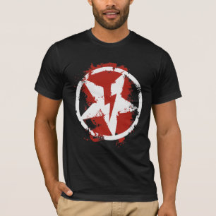 (Bedrövade) himmel milis, Tee Shirt