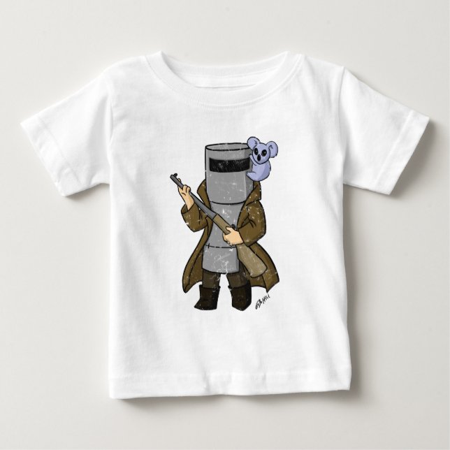 bedrövade ned kelly tee shirt (Framsida)